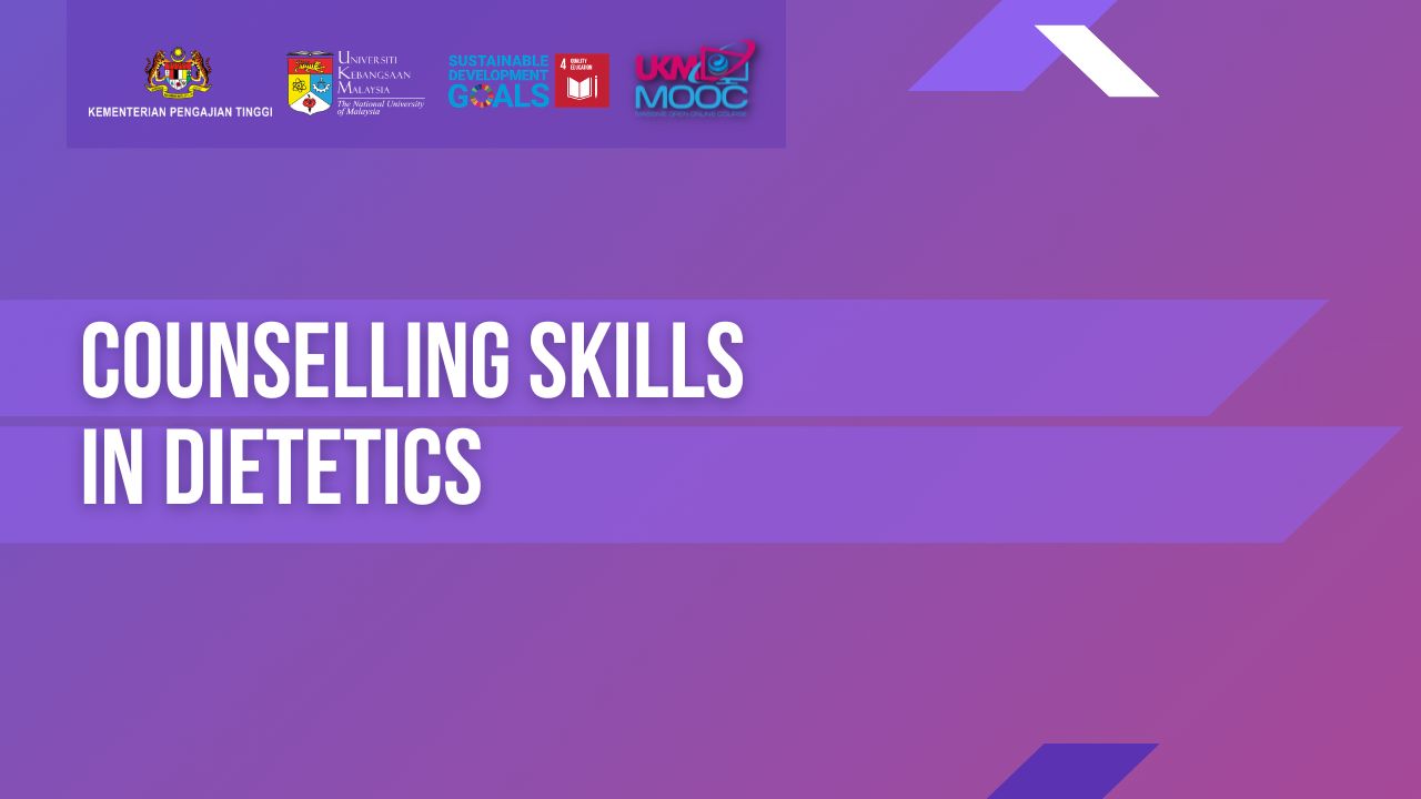 Counselling skills in dietetics